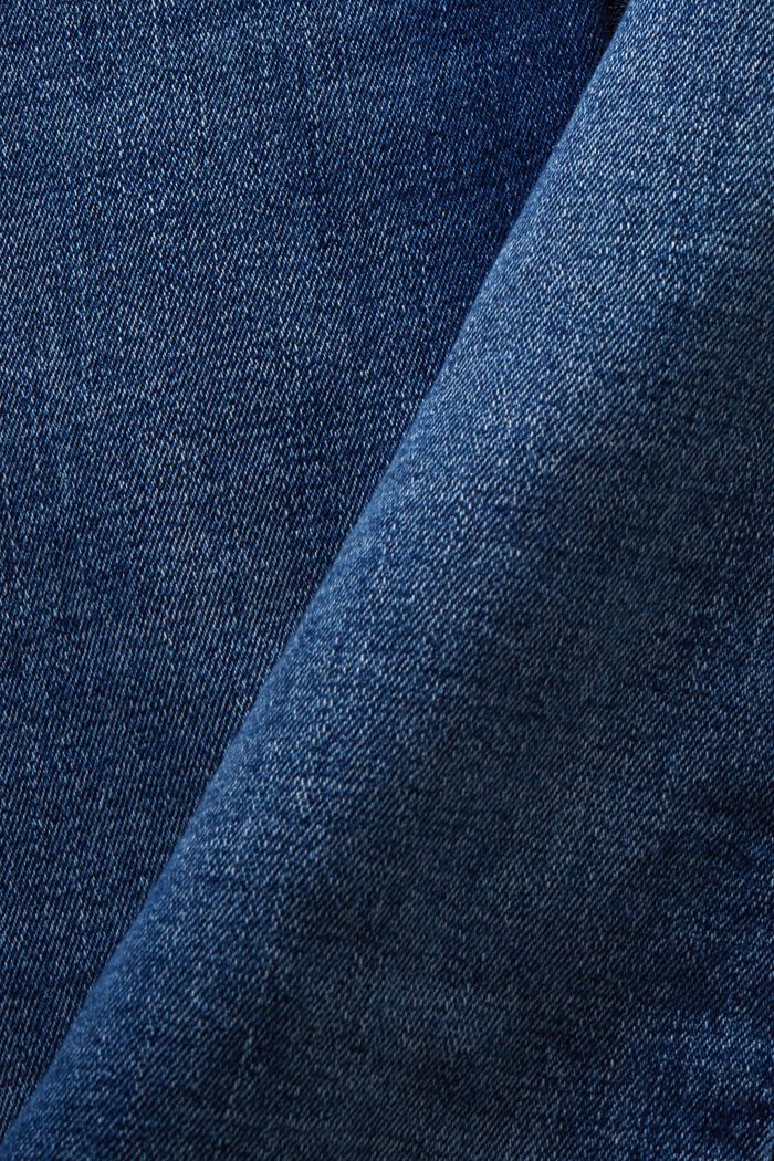 Strečové džíny z bio bavlny, BLUE MEDIUM WASHED, detail image number 6