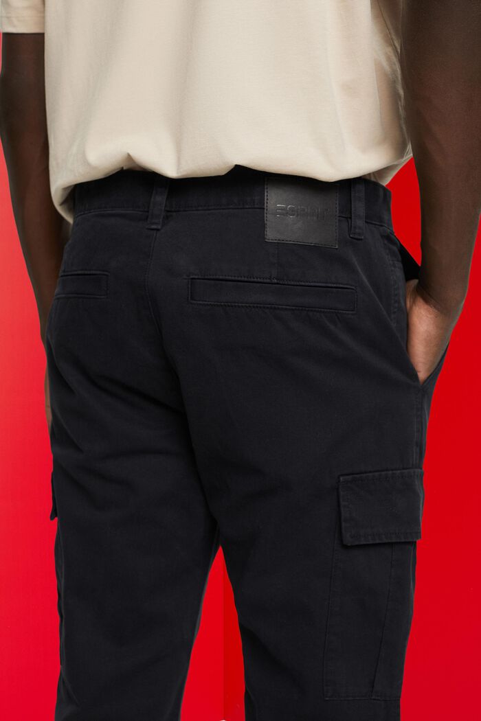 Cargo kalhoty, BLACK, detail image number 4