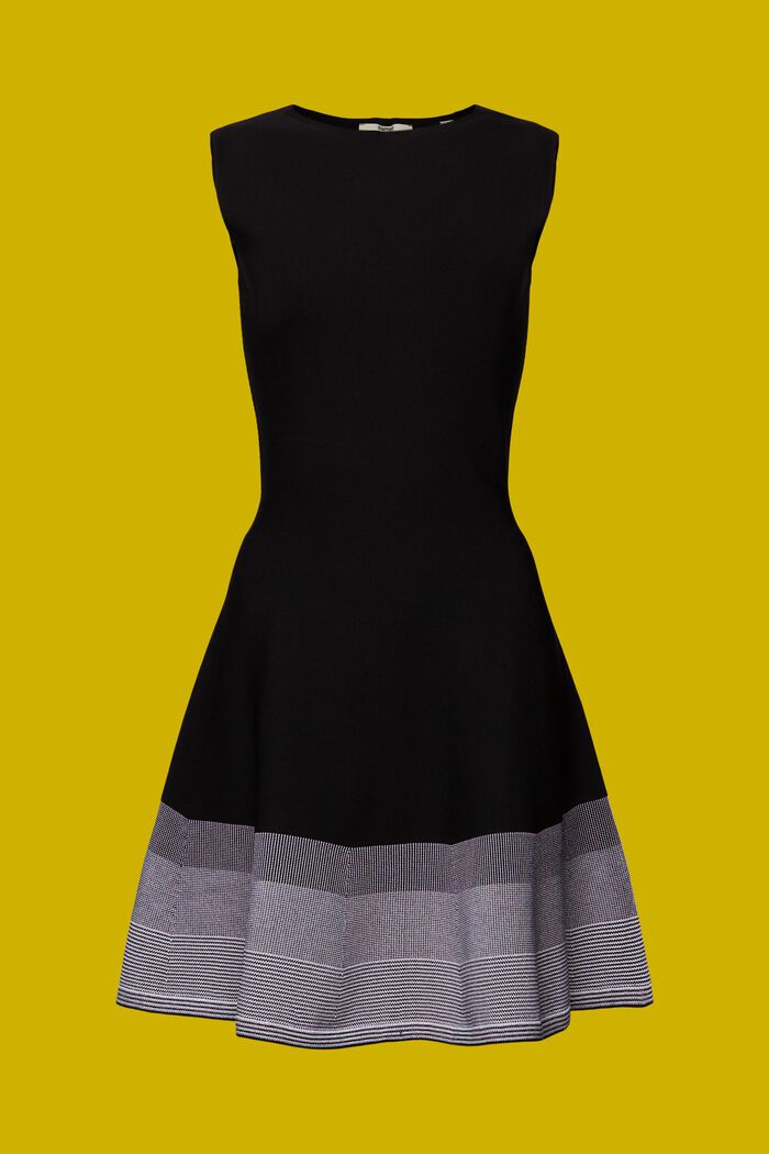 Dresses flat knitted, BLACK, detail image number 7