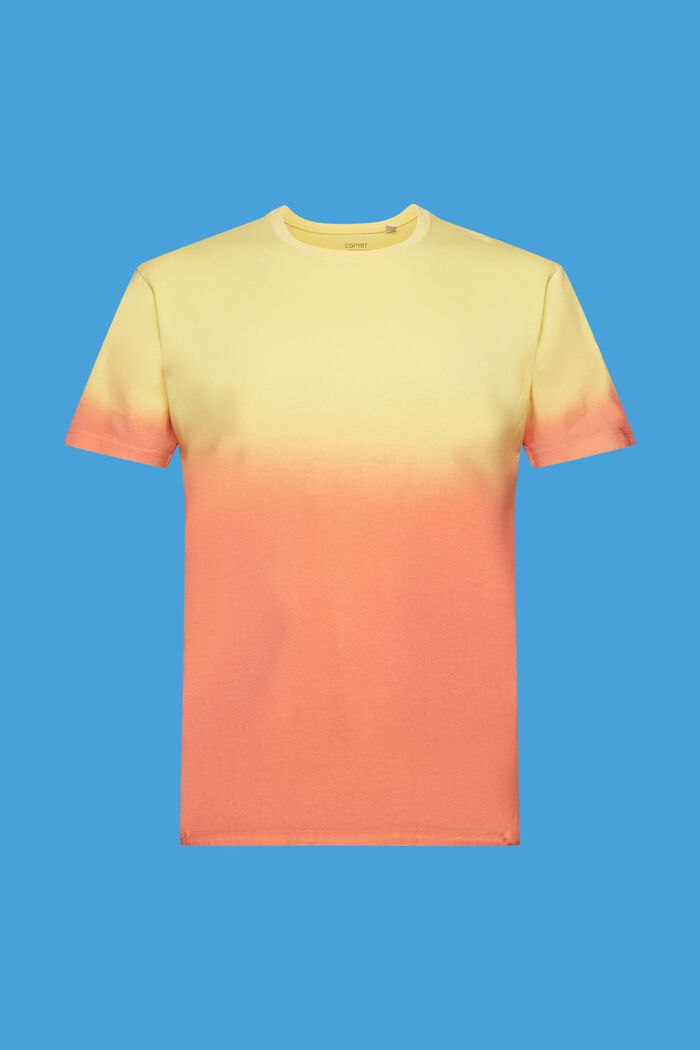 Dvoubarevné tričko s přechodem barev, LIGHT YELLOW, detail image number 6