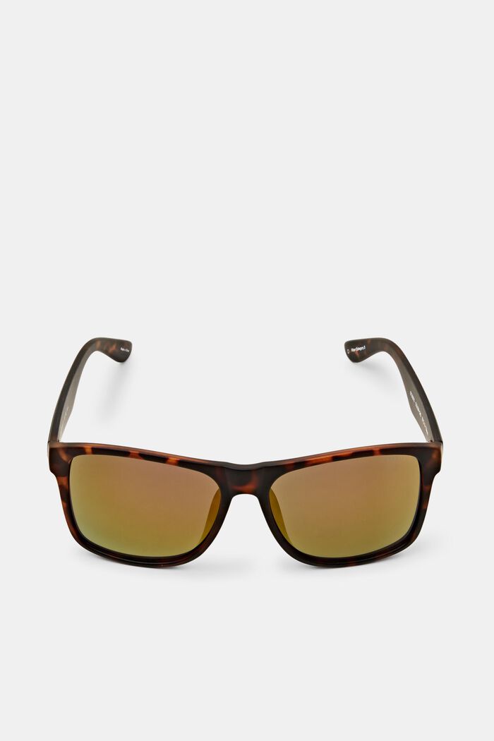 Tónované sluneční brýle s hranatou obrubou, HAVANNA, detail image number 0