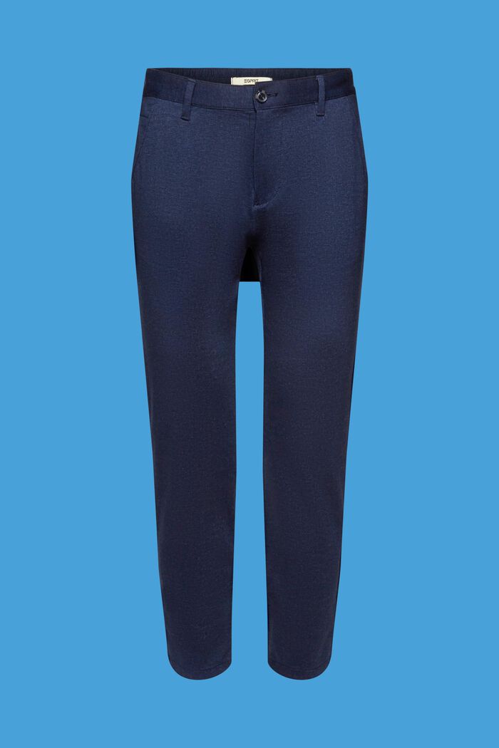Elegantní kalhoty v joggingovém stylu, DARK BLUE, detail image number 6
