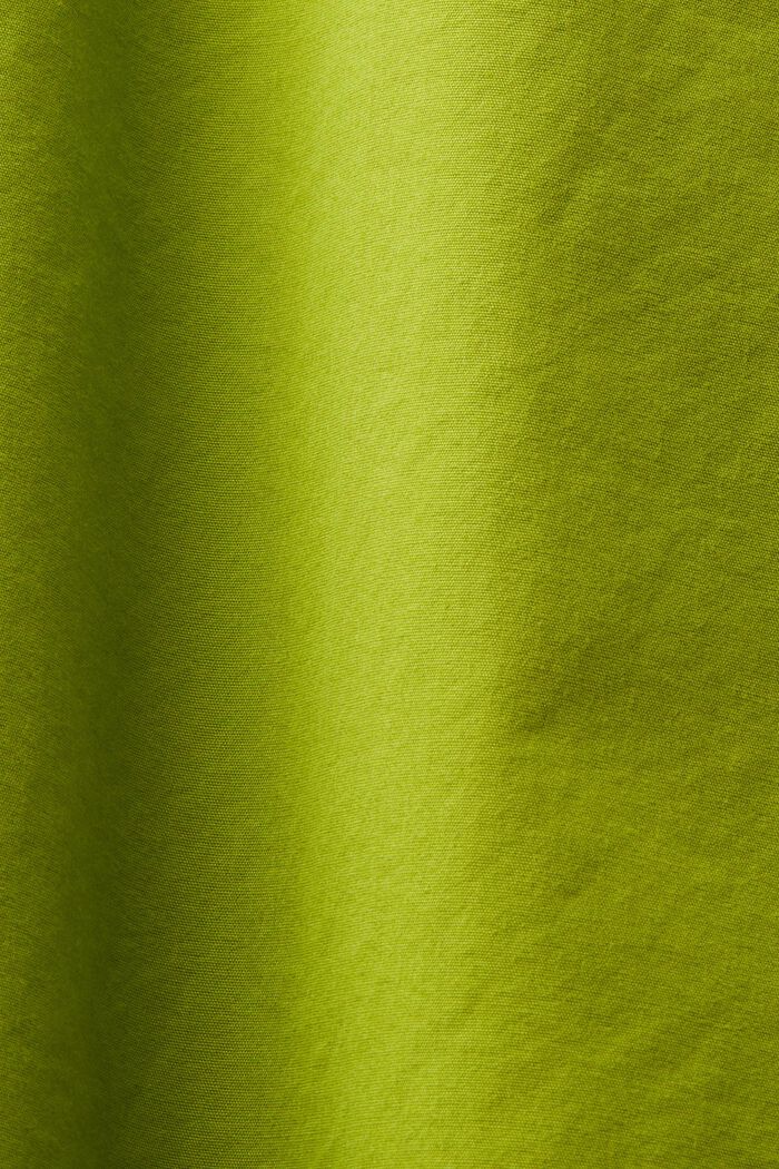 Košile z bavlněného popelínu, LEAF GREEN, detail image number 5