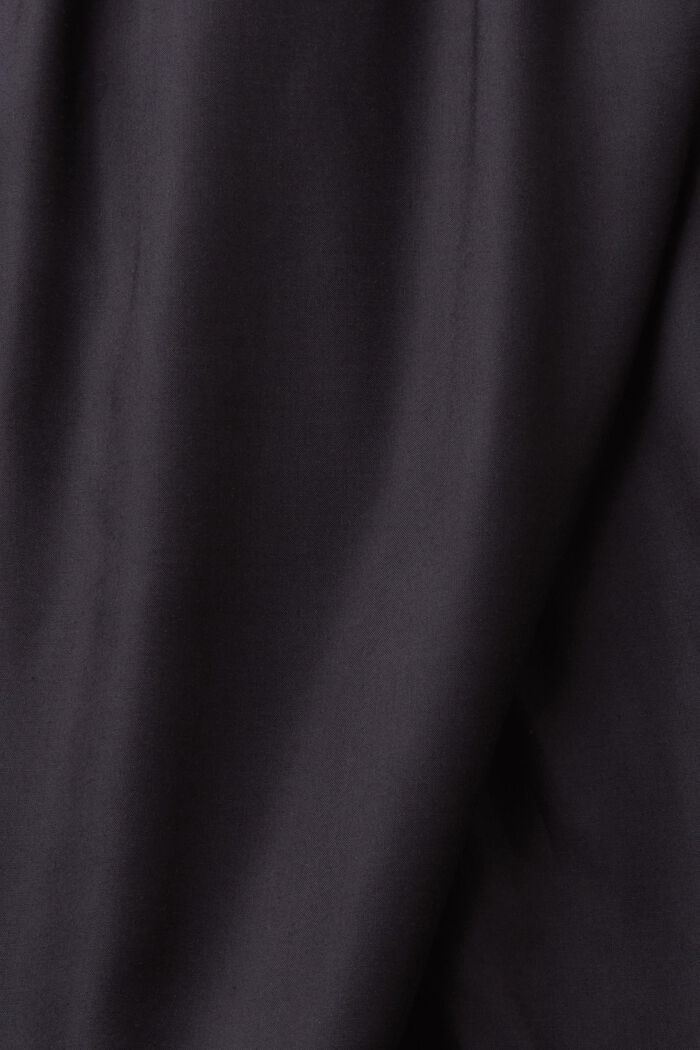 Nařasené tubusové midi šaty, BLACK, detail image number 5