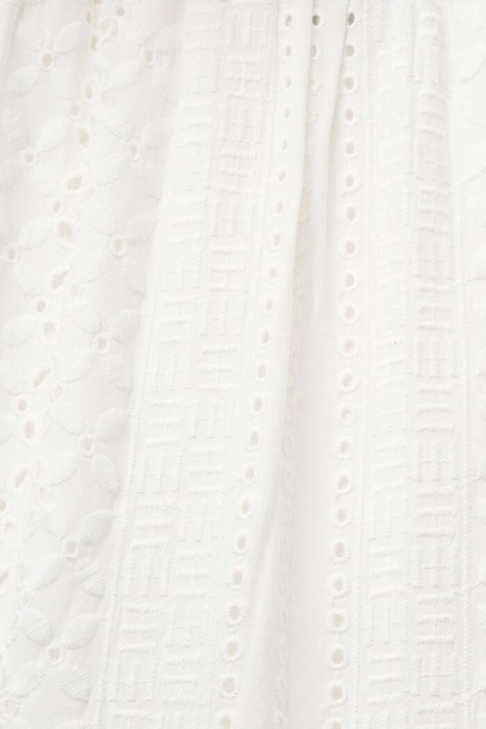 Vyšívaná sukně, LENZING™ ECOVERO™, WHITE, detail image number 6