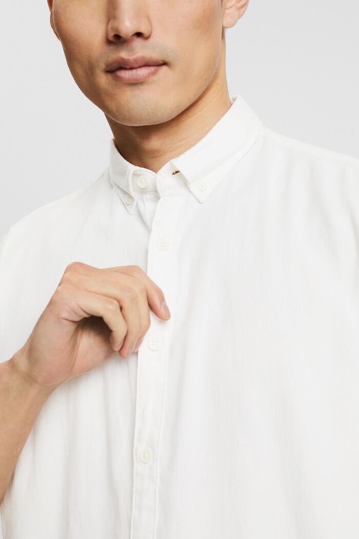 Košile s propínacím límcem, OFF WHITE, detail image number 2