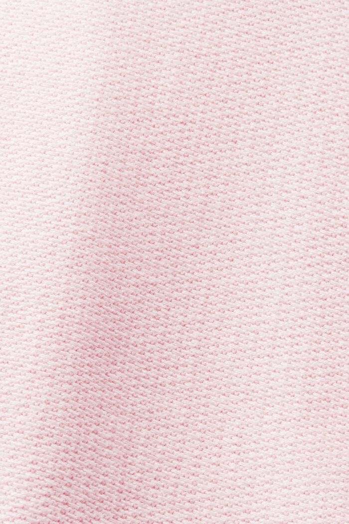 Šortky z bavlněné teplákoviny, PASTEL PINK, detail image number 5