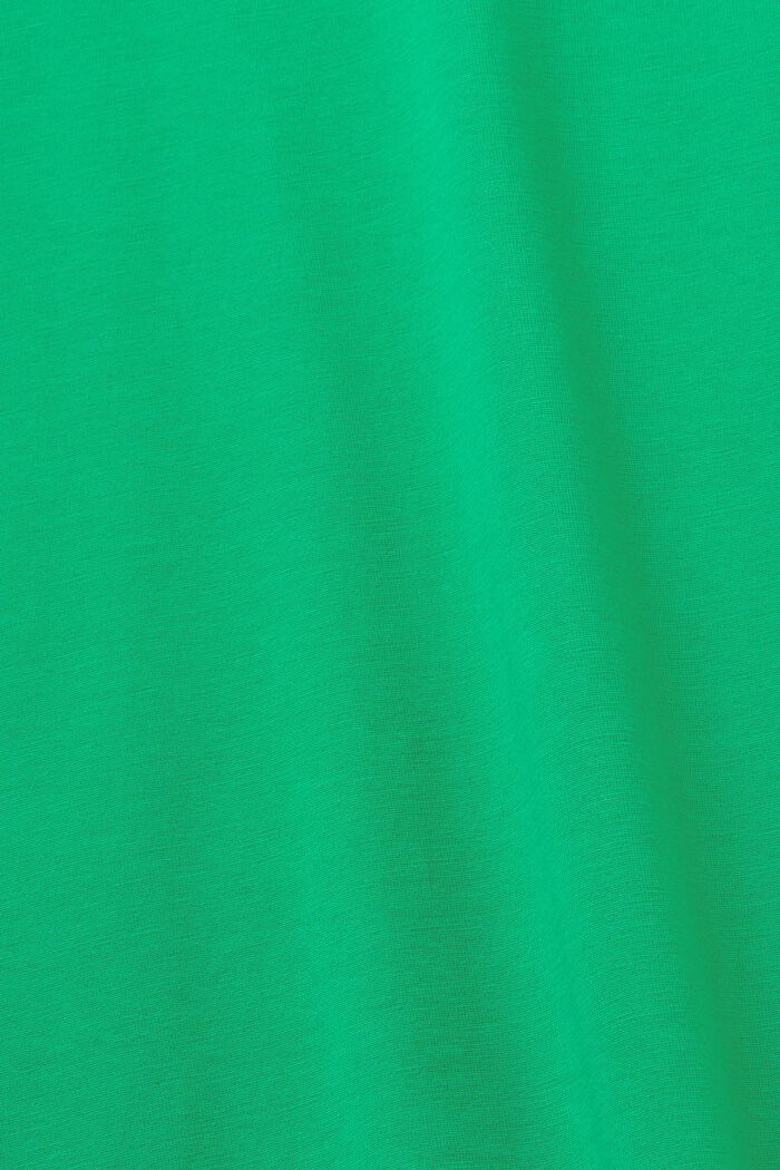 Tričko z bavlny pima, Slim Fit, GREEN, detail image number 5