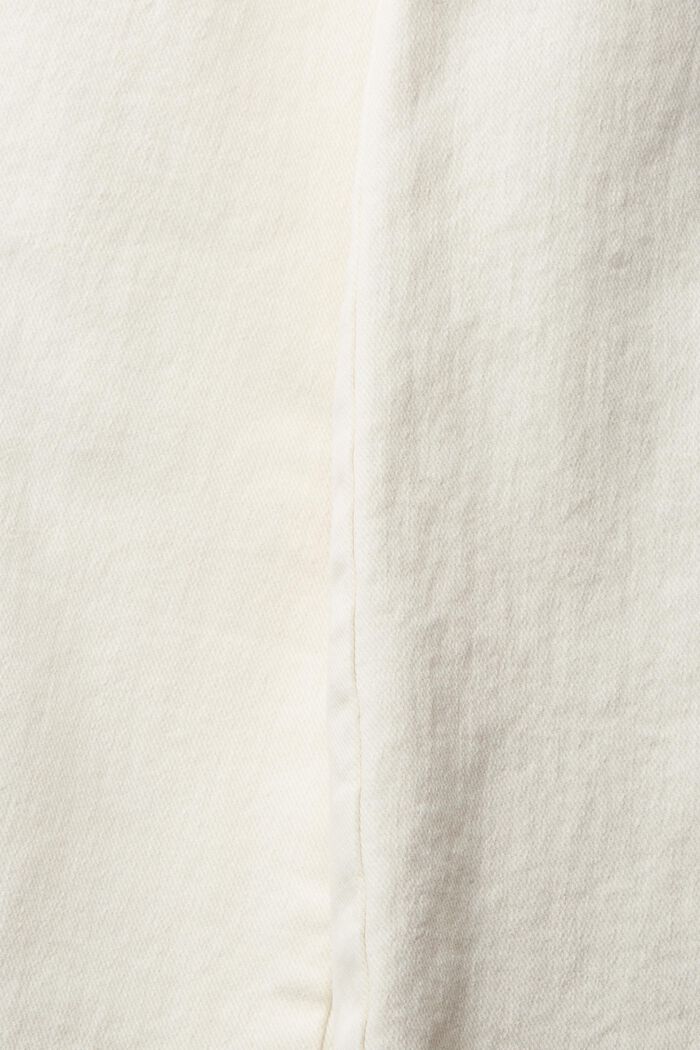 Kalhoty se zkrácenými širokými nohavicemi, OFF WHITE, detail image number 4