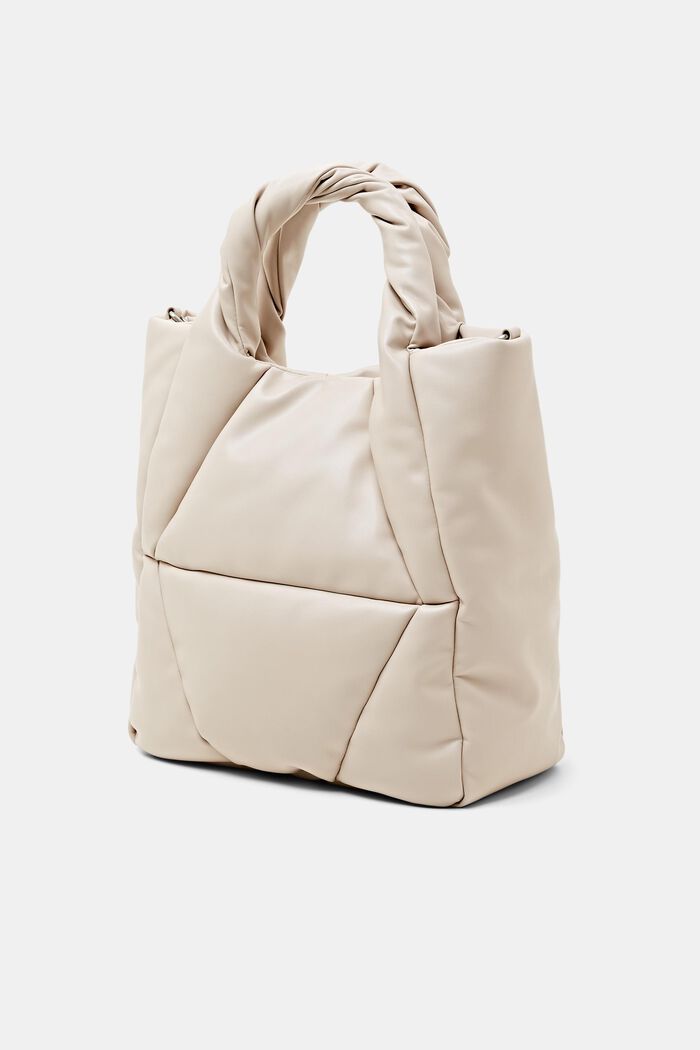 Nadýchaná taška tote bag z imitace kůže, ICE, detail image number 2