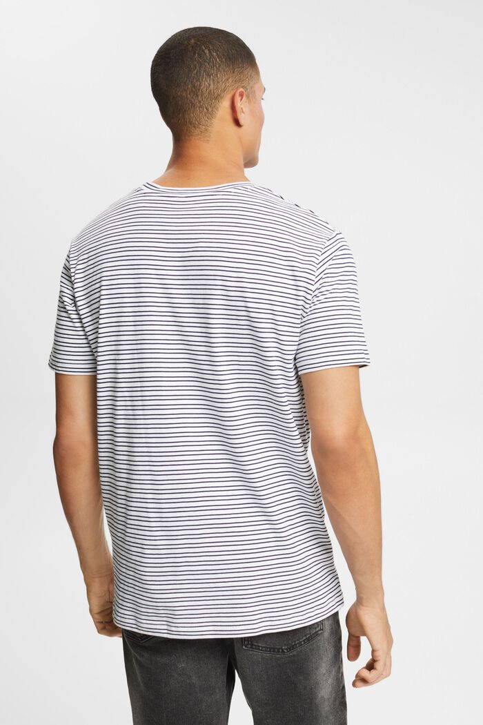Žerzejové tričko, 100 % bavlna, WHITE, detail image number 3