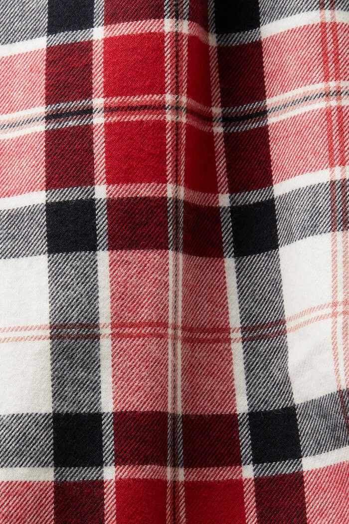 Pyžamové kalhoty z károvaného flanelu, NEW RED, detail image number 4