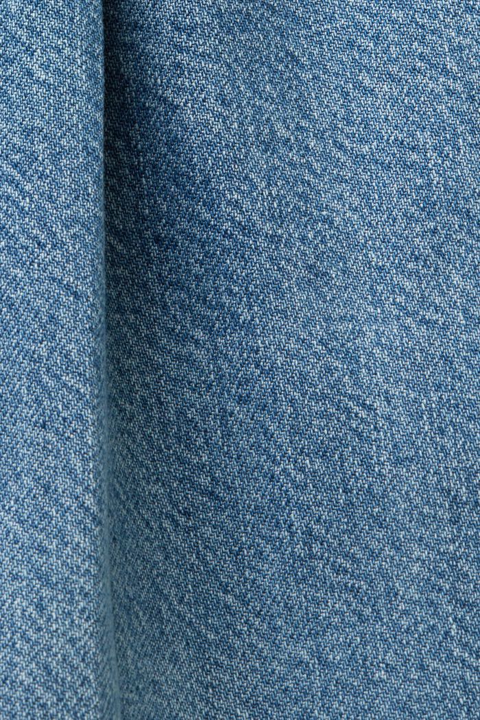 Džínová kalhotová sukně, BLUE LIGHT WASHED, detail image number 6