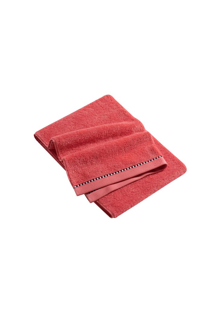 S materiálem TENCEL™: sada ručníků z froté, CORAL, detail image number 3