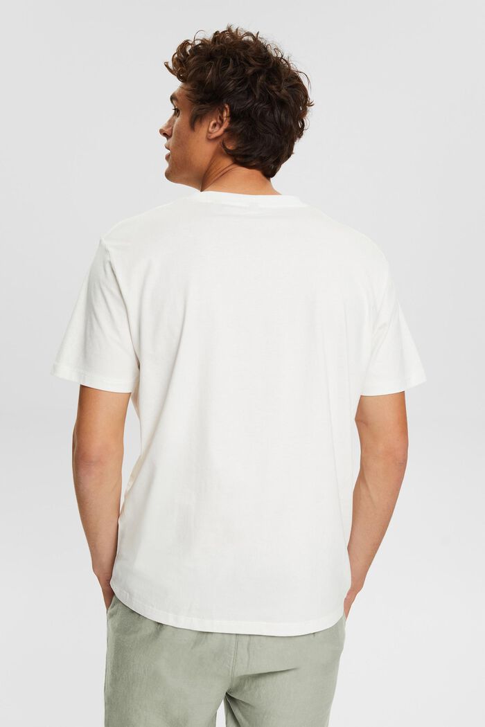 Žerzejové tričko s potiskem, OFF WHITE, detail image number 3
