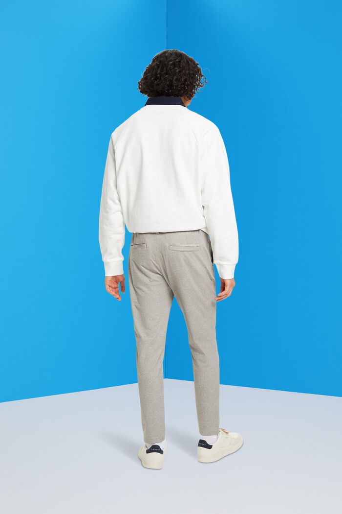 Elegantní kalhoty v joggingovém stylu, MEDIUM GREY, detail image number 3