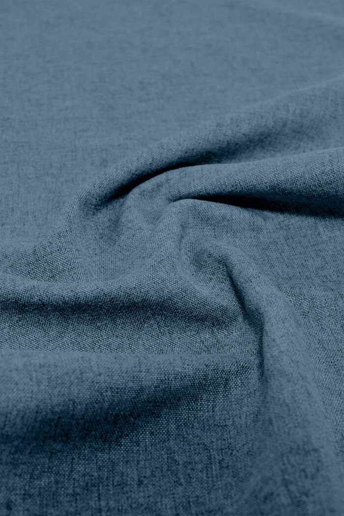 Běhoun na stůl z melírované tkaniny, PETROL, detail image number 2