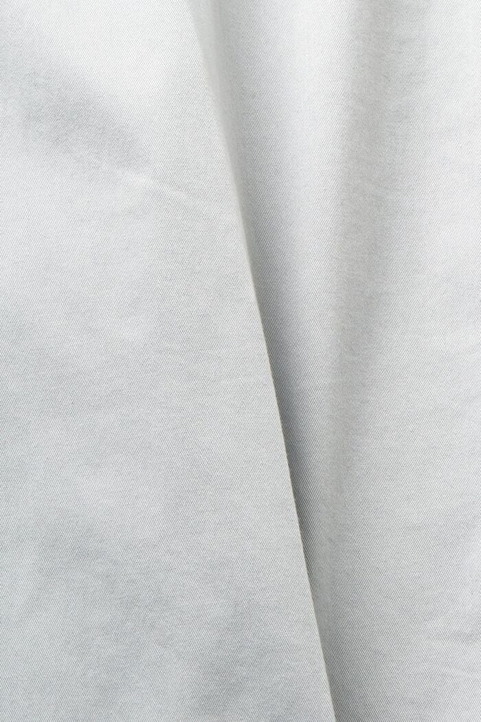 Strečové kalhoty chino z bavlny, MEDIUM GREY, detail image number 4