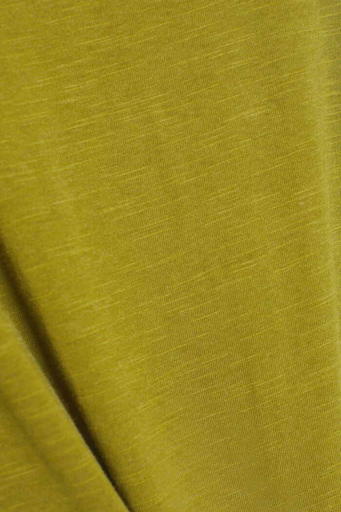 Tričko s metalickým potiskem, OLIVE, detail image number 4