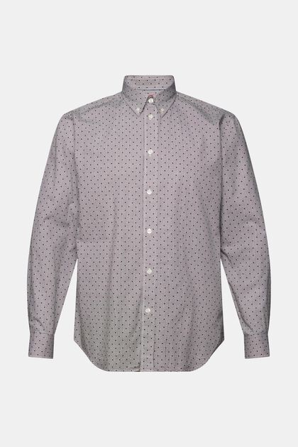 Propínací vzorovaná košile, 100% bavlna