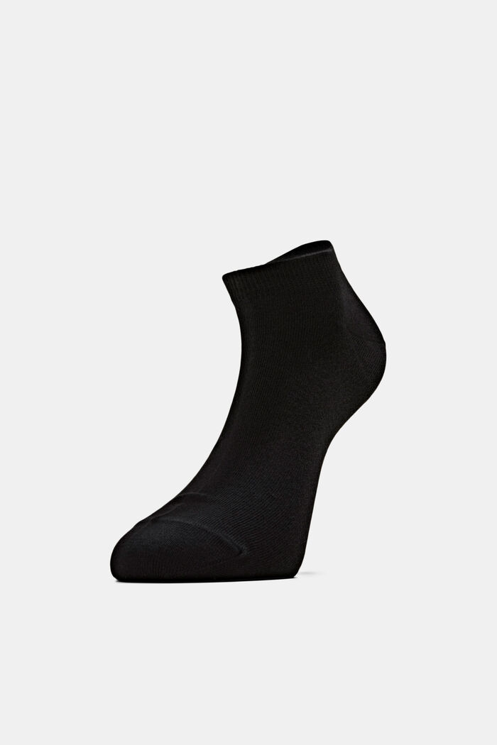 2 páry ponožek, bio bavlna, BLACK, detail image number 0