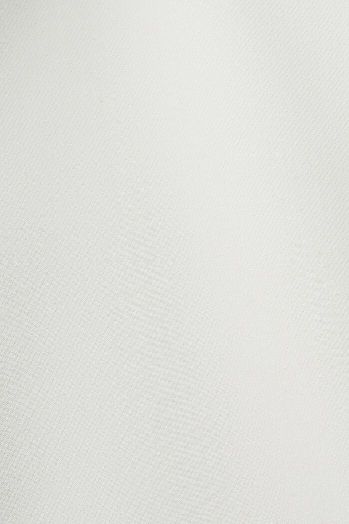 Krepový dvouřadý blejzr, PASTEL GREY, detail image number 6