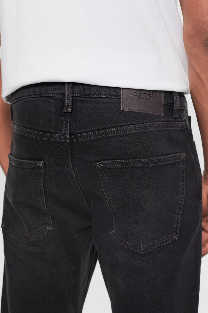 Slim džíny, BLACK DARK WASHED, detail image number 4