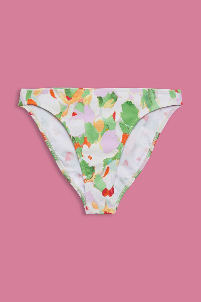 Recyklováno: vzorované bikinové kalhotky, GREEN, detail image number 4