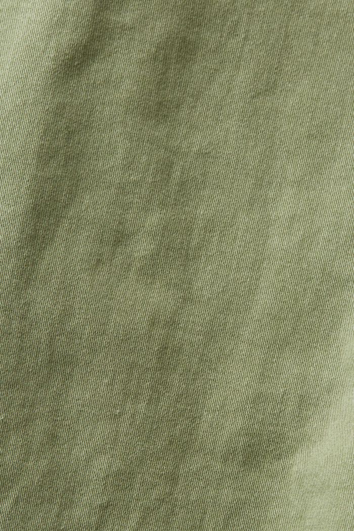 Strečové kalhoty chino z bavlny, LIGHT KHAKI, detail image number 4