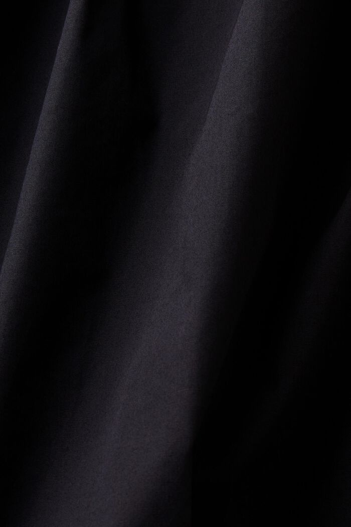 Popelínová halenka Carmen s odhalenými rameny, BLACK, detail image number 5