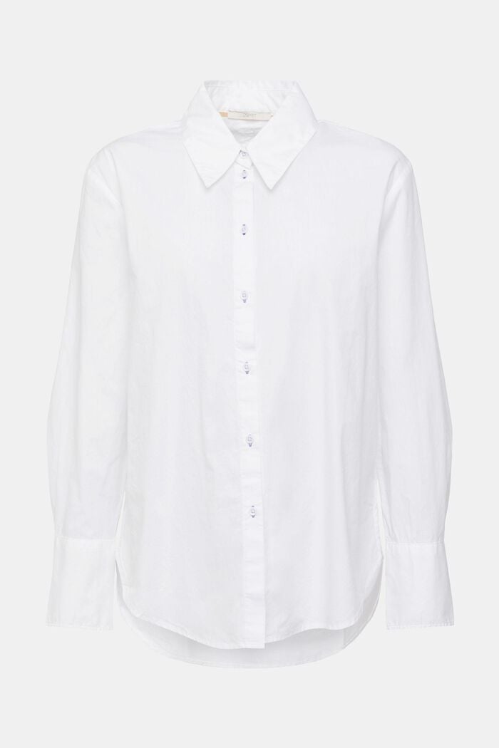 Tričko se vzhledem košilové halenky, WHITE, detail image number 5