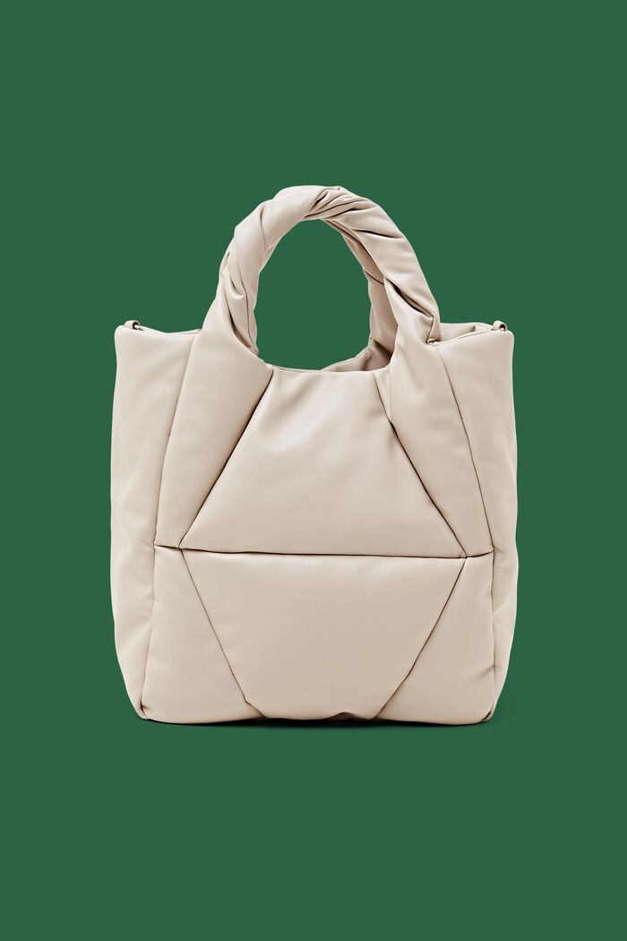 Nadýchaná taška tote bag z imitace kůže, ICE, detail image number 0