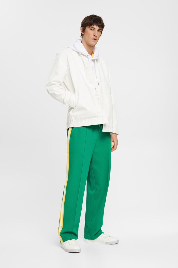 Kalhoty se širokými nohavicemi, EMERALD GREEN, detail image number 1