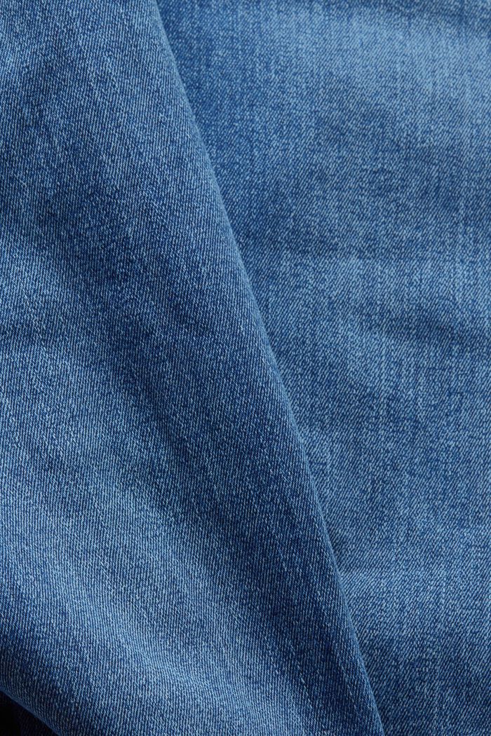 Bootcut džíny se středně vysokým pasem, BLUE MEDIUM WASHED, detail image number 6