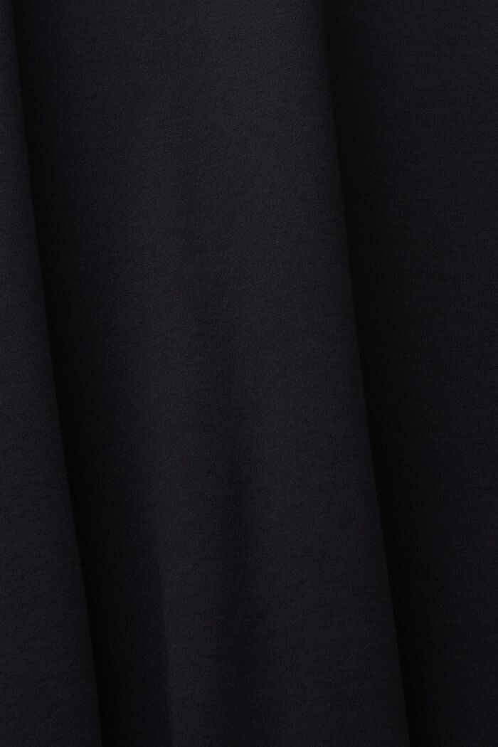 Žerzejové maxi šaty bez rukávů, BLACK, detail image number 4