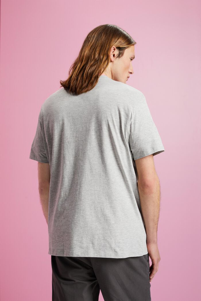 Tričko s potiskem, ze směsi bavlny, LIGHT GREY, detail image number 3