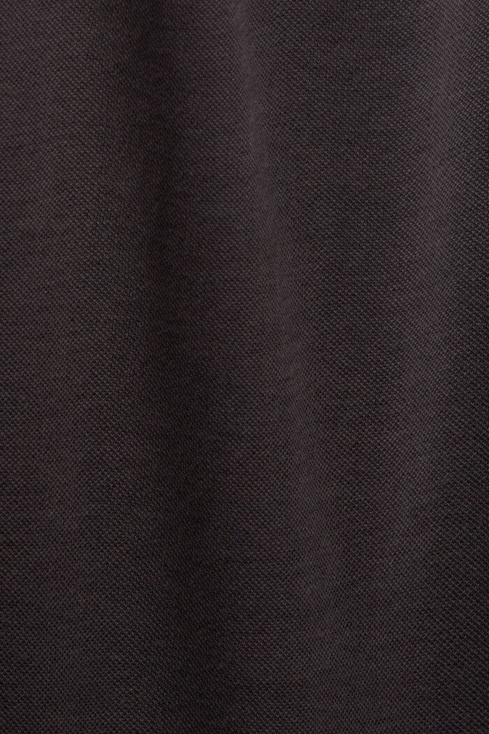 Žerzejové šaty s volánem na spodním okraji, TENCEL™, ANTHRACITE, detail image number 5