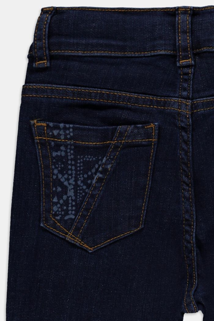 Denimové kalhoty s volným střihem, BLUE RINSE, detail image number 2
