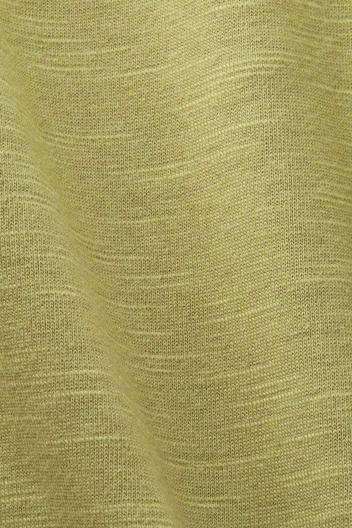Žerzejové triko, 100% bavlna, PISTACHIO GREEN, detail image number 5