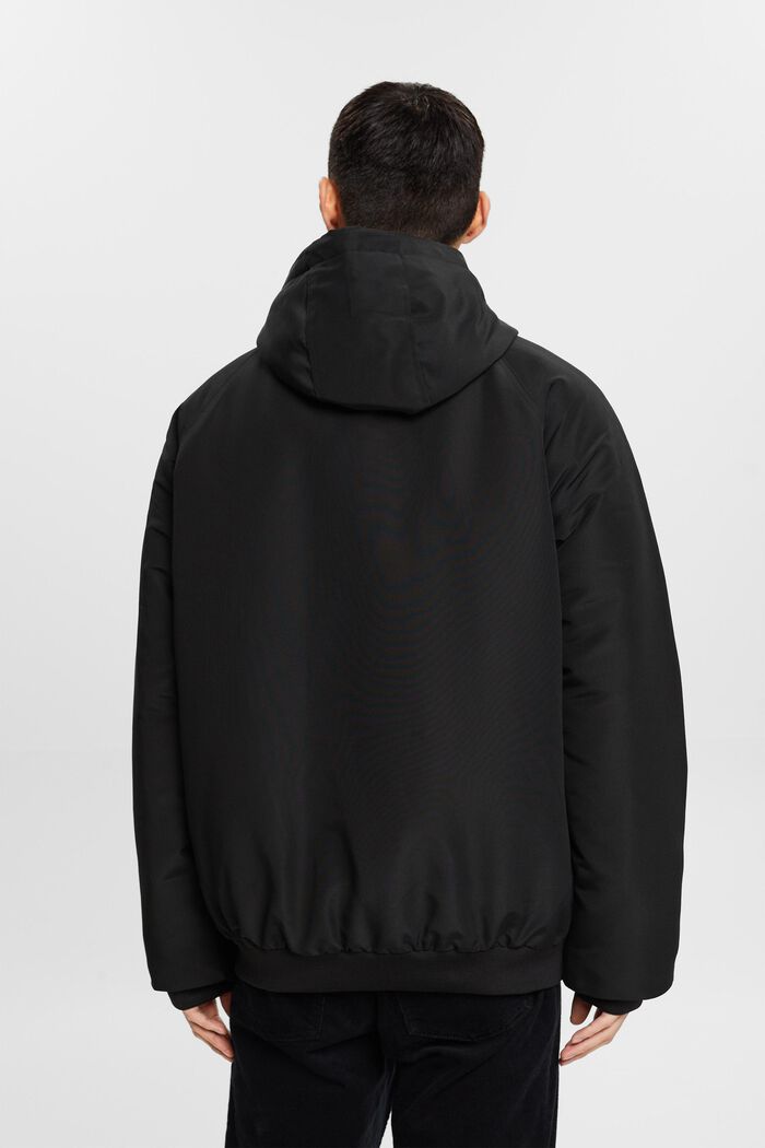 Zateplená softshellová bunda, BLACK, detail image number 3