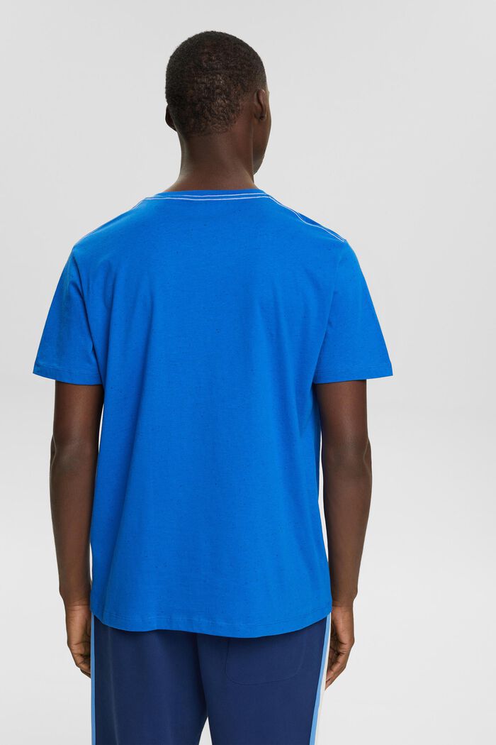 Žerzejové tričko se skvrnitým vzorem, BLUE, detail image number 3