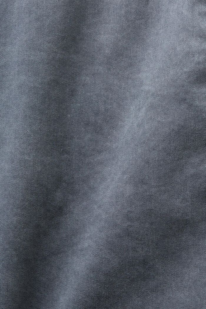 Seprané přiléhavé chino šortky, DARK GREY, detail image number 6