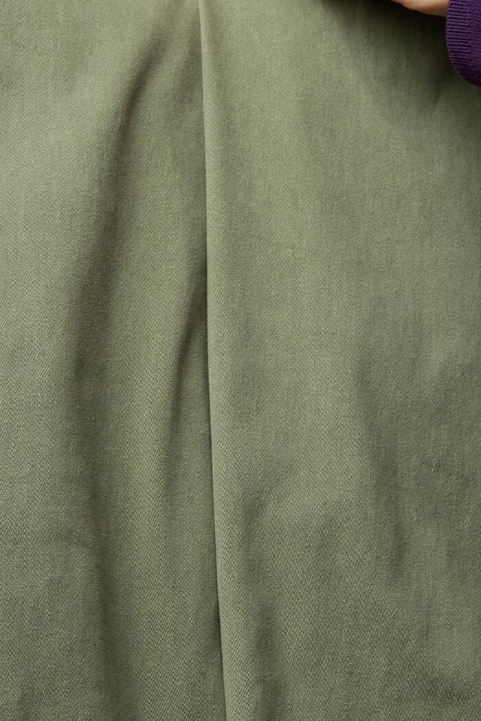 Kalhoty chino z bavlny, GREEN, detail image number 4