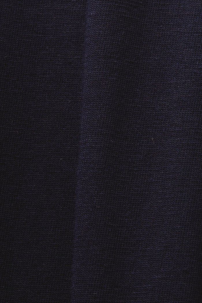Tričko s kulatým výstřihem ke krku, 100% bavlna, NAVY, detail image number 5