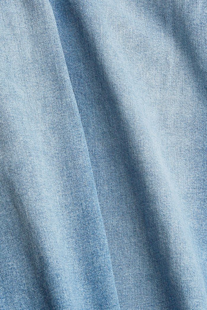 Strečové džíny z bio bavlny, BLUE LIGHT WASHED, detail image number 1