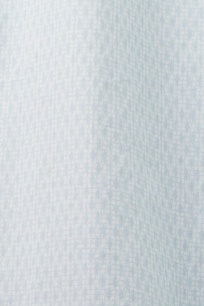 Bavlněná košile s potiskem a pohodlným střihem, WHITE, detail image number 4