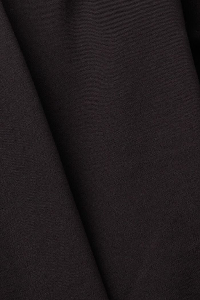 Šaty s kapucí, styl college, BLACK, detail image number 5