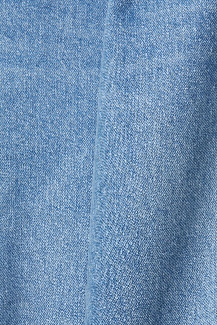 Džíny s širokými nohavicemi s efekty poničení, BLUE MEDIUM WASHED, detail image number 1