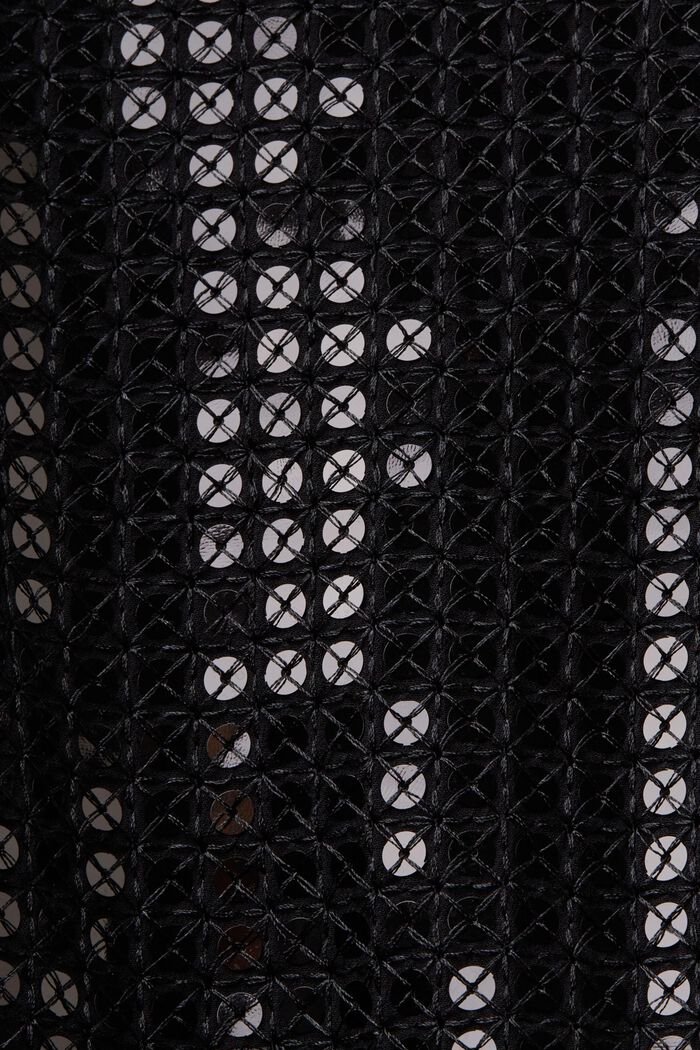 Flitrové mini šaty, BLACK, detail image number 5