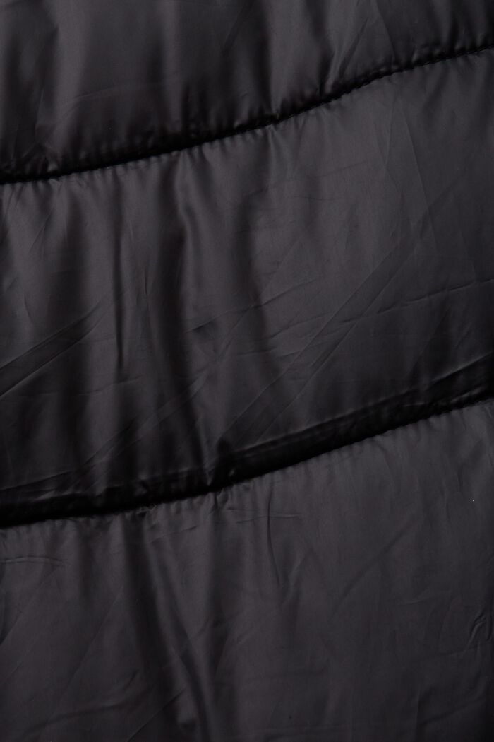 Prošívaná péřová vesta, BLACK, detail image number 5
